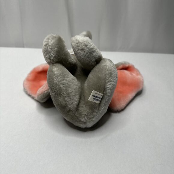 Vintage Disneyland Walt Disney World Pink Ear Dumbo Circus Elephant Plush Toy 8" - Picture 10 of 10